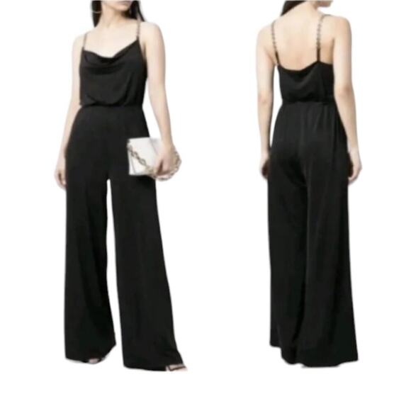 JASON WU Women's Black Spaghetti Strap Jumpsuit Size Xsmall  NWT - Picture 1 of 9